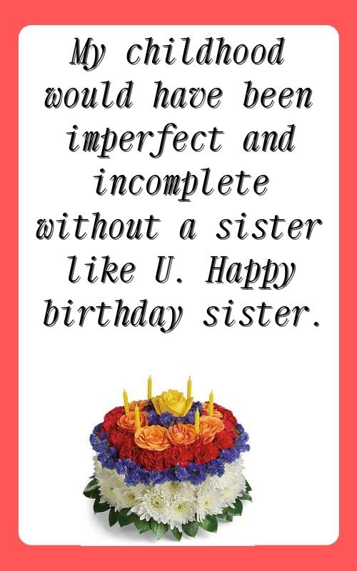 happy birthday sister whatsapp status